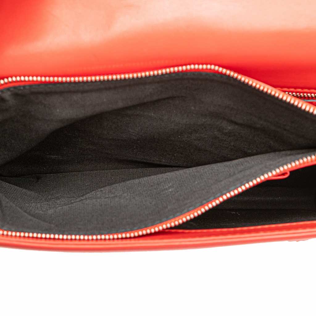 Bvlgari Medium Leather Plisse Serpenti Forever Shoulder Bag - 4