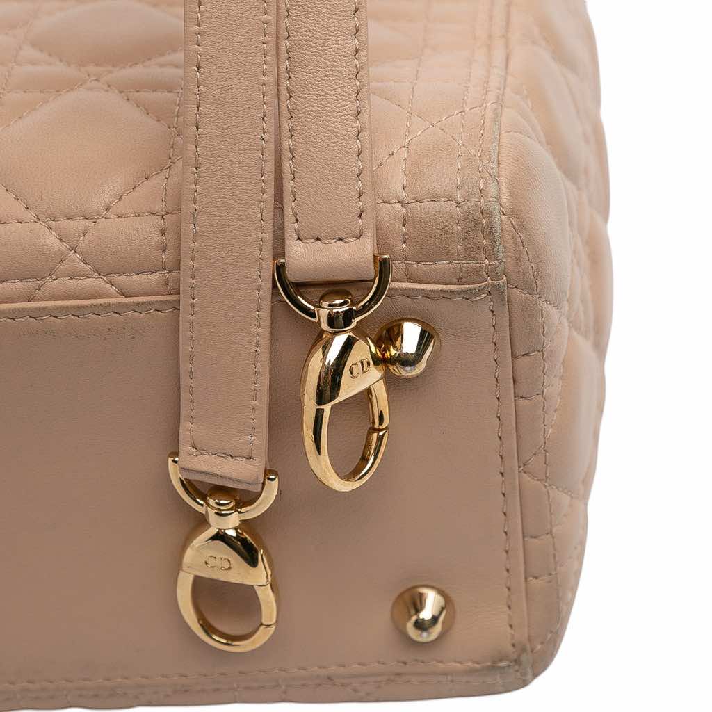 Dior Large Lambskin Cannage Lady Dior - Image 13