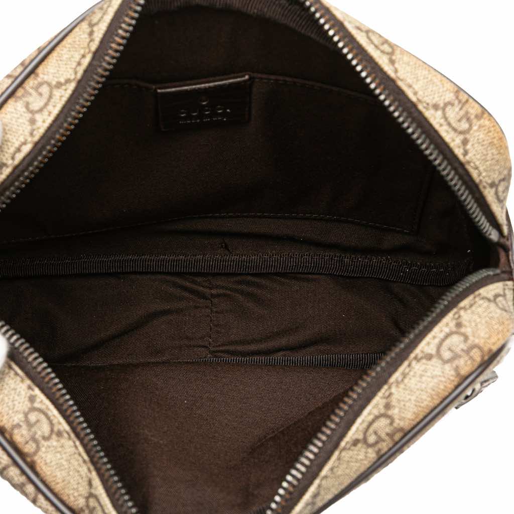 Gucci GG Supreme Web Clutch - 4