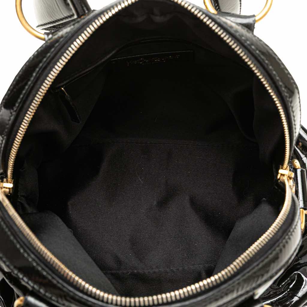 Yves Saint Laurent Small Embossed Patent Muse Shoulder Bag - 4