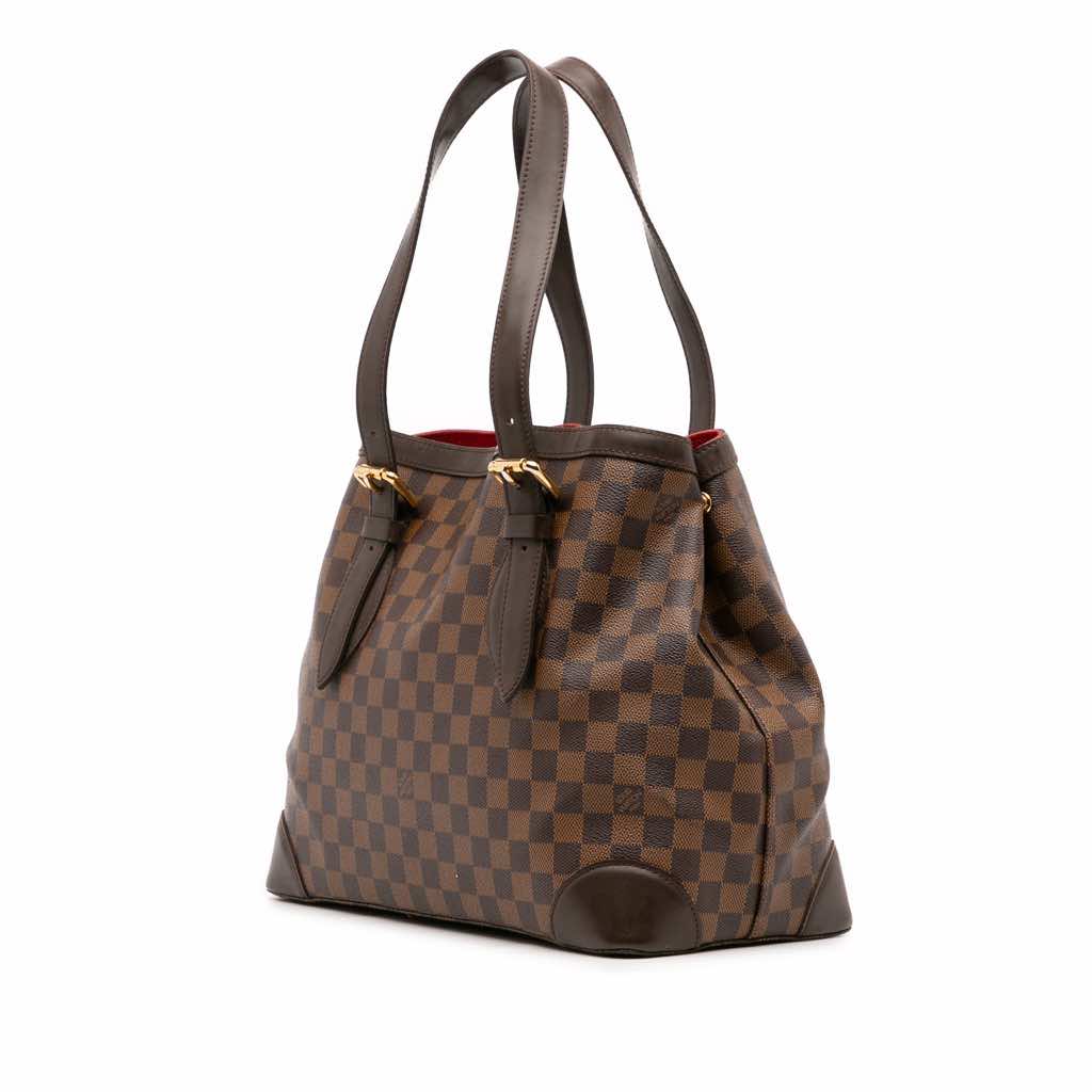 Louis Vuitton Damier Ebene Hampstead MM - Back view