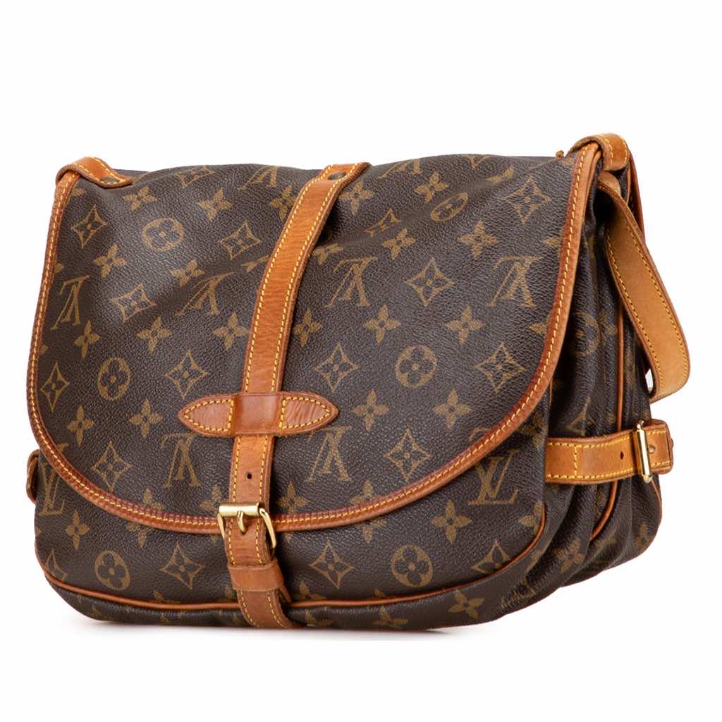 Louis Vuitton Monogram Saumur 30 - Back view
