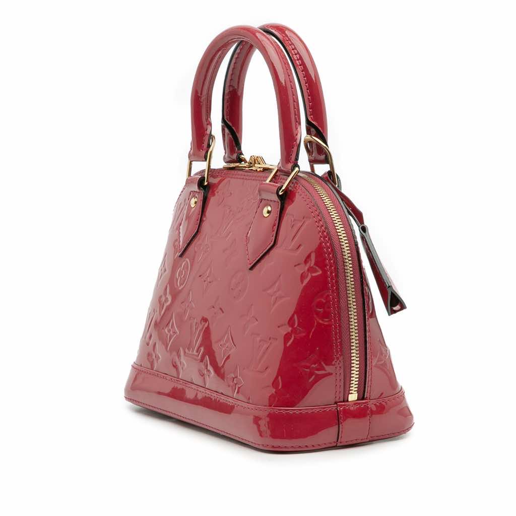 Louis Vuitton Monogram Vernis Alma BB - Back view