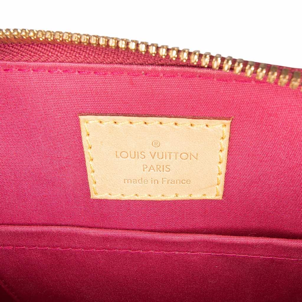 Louis Vuitton Monogram Vernis Alma BB - Side view