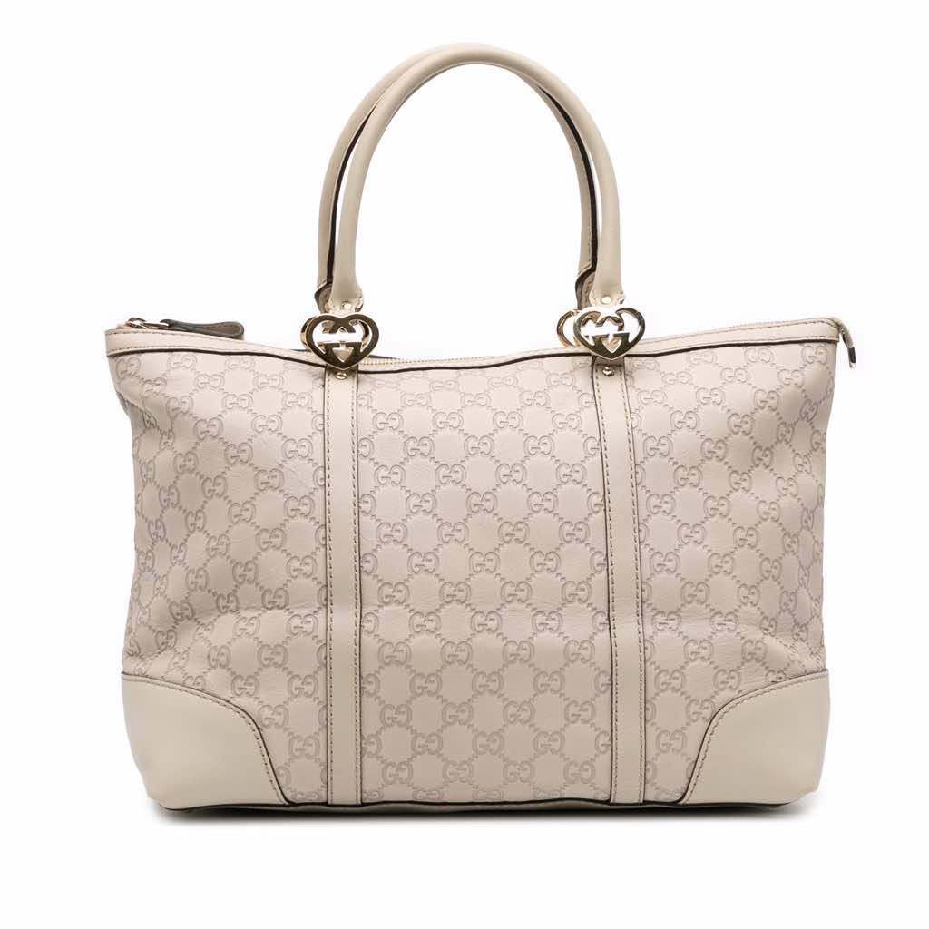 Gucci Guccissima Lovely Heart Tote