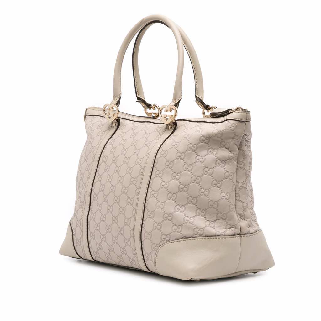 Gucci Guccissima Lovely Heart Tote - Back view