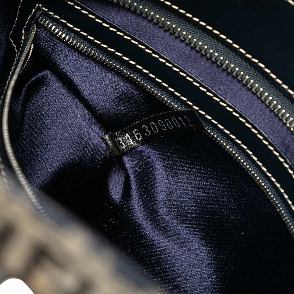 Fendi Zucchino Canvas Handbag - Image 10