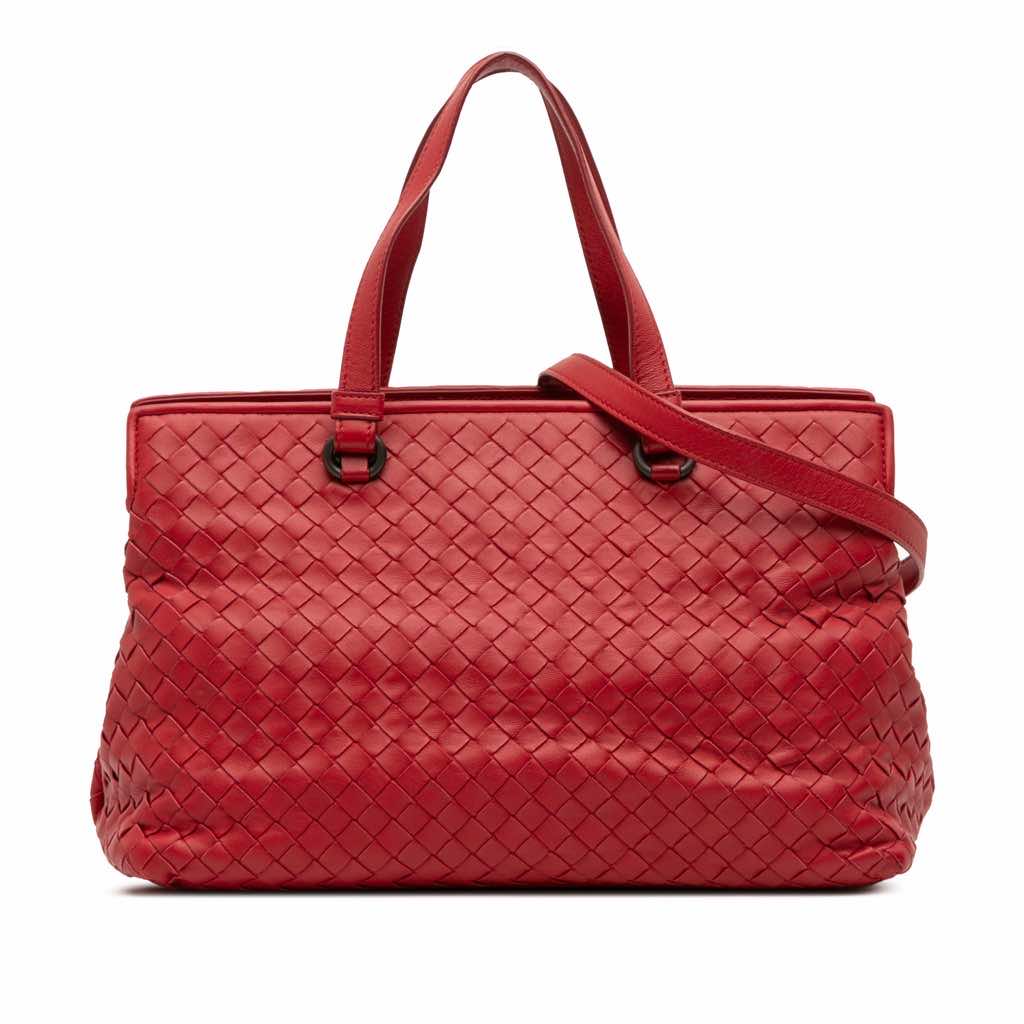 Bottega Veneta Nappa Intrecciato Satchel