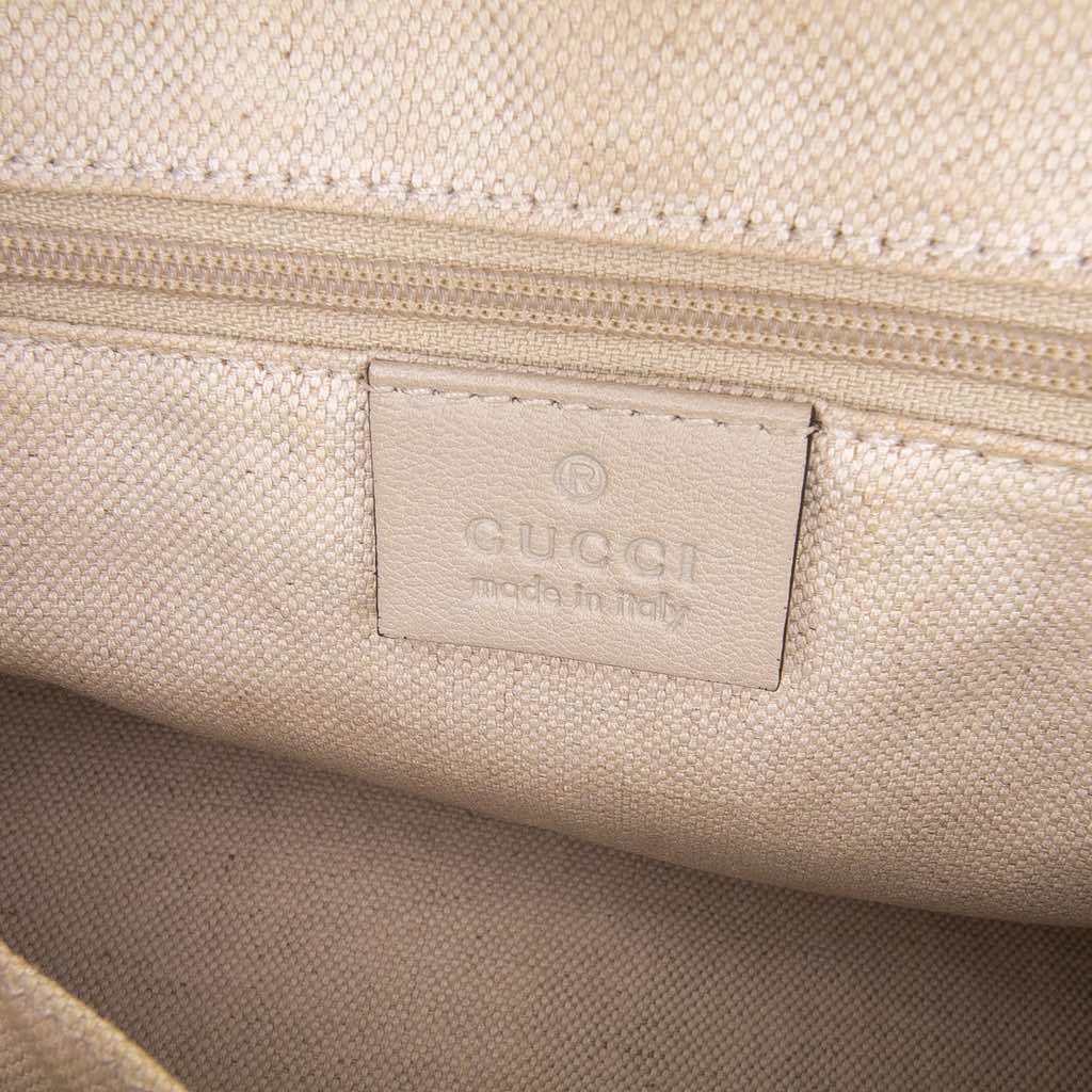 Gucci Guccissima Sukey Satchel - Side view