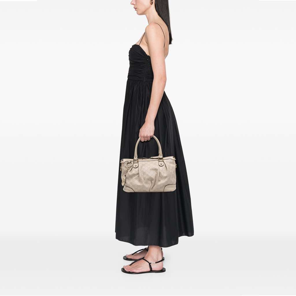 Gucci Guccissima Sukey Satchel - Image 12