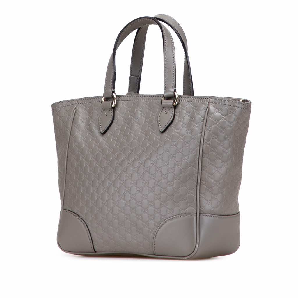 Gucci Small Microguccissima Bree Satchel - Back view