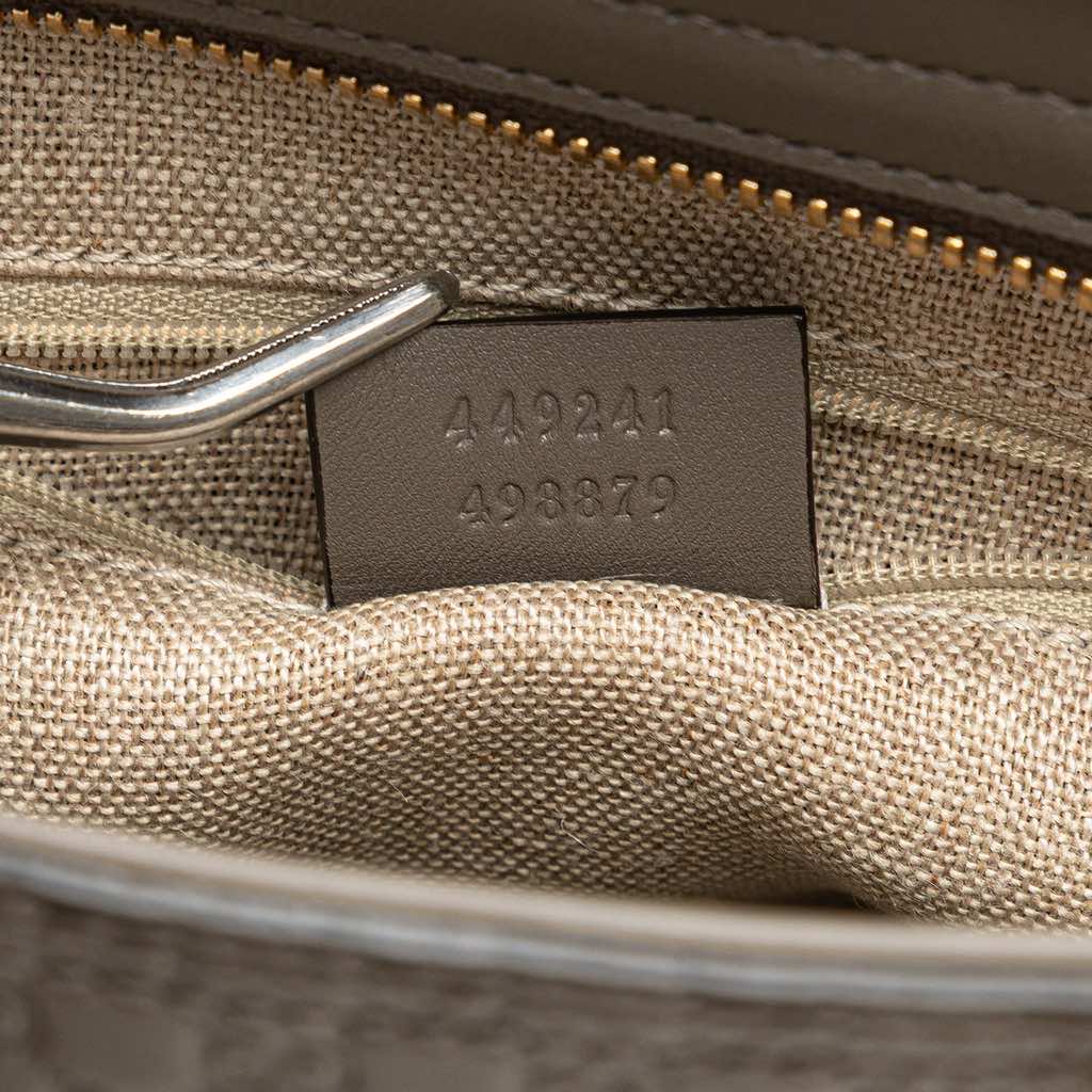 Gucci Small Microguccissima Bree Satchel - Detail 1