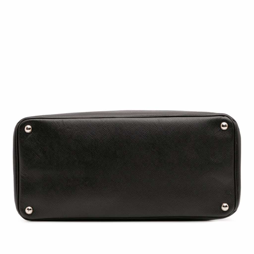 Prada Saffiano Cuir Turnlock Twin Satchel - 3