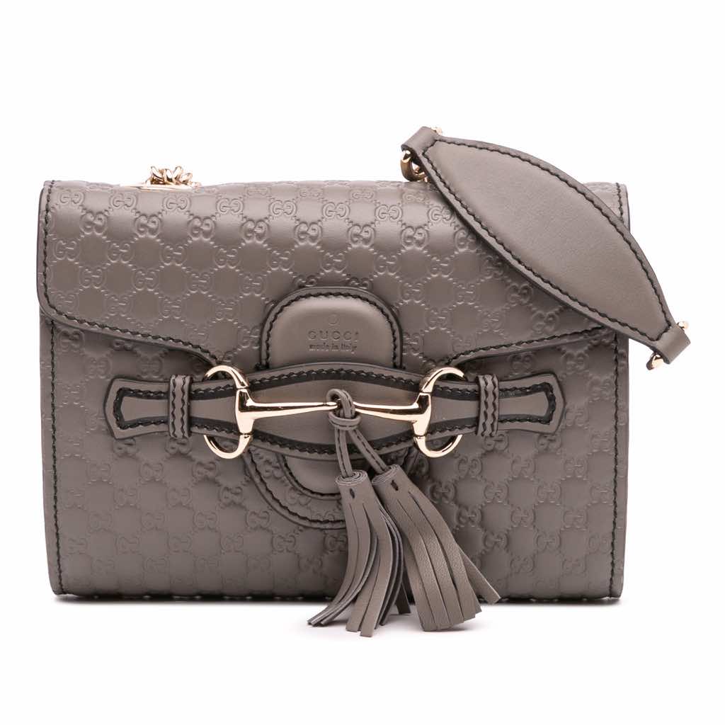 Gucci Mini Microguccissima Emily Crossbody