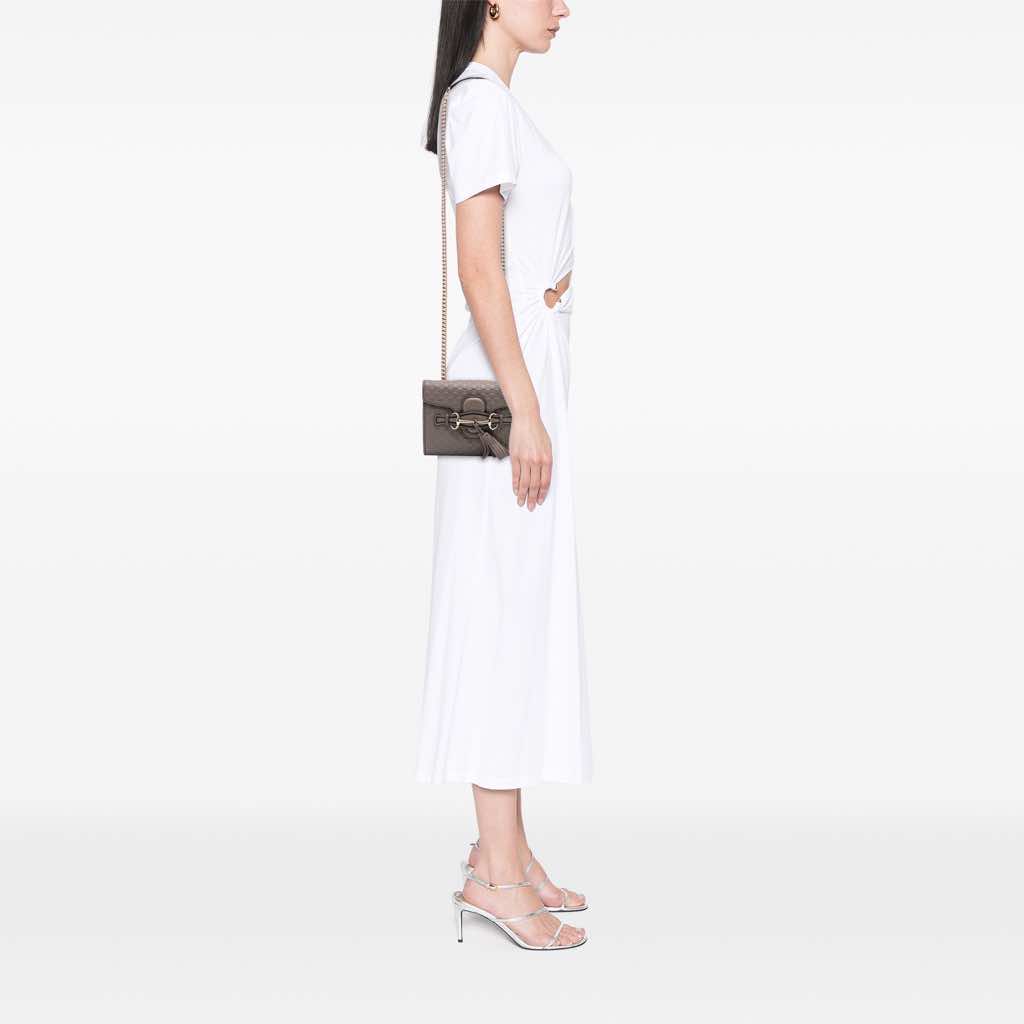 Gucci Mini Microguccissima Emily Crossbody - Image 13