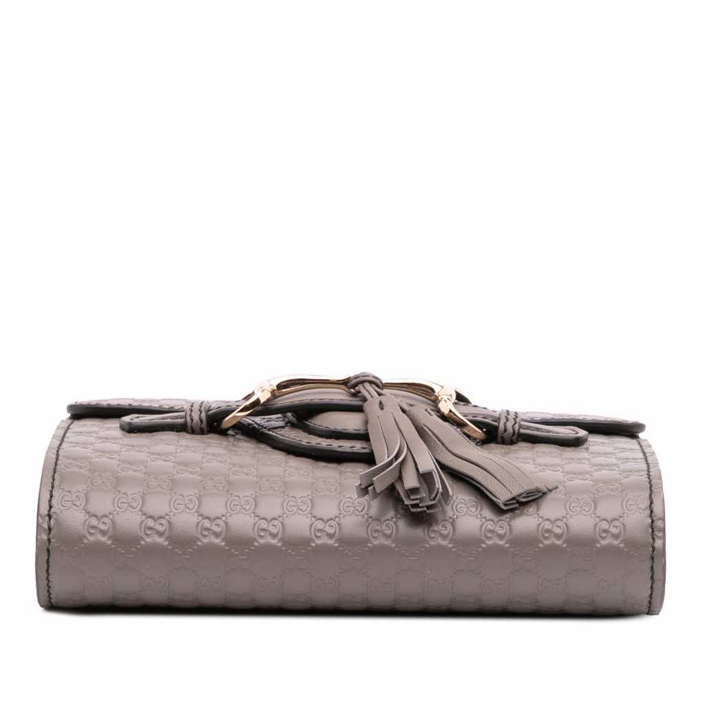 Gucci Mini Microguccissima Emily Crossbody - Image 6