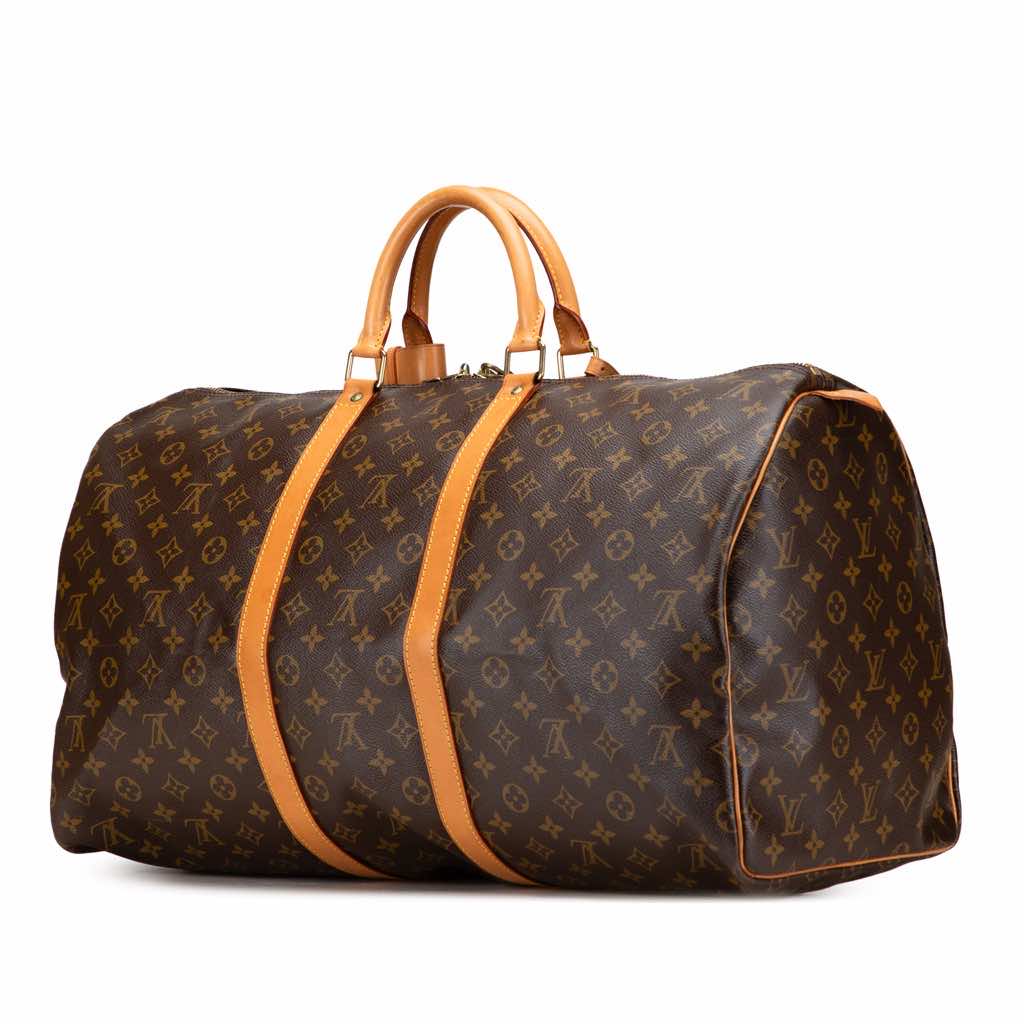 Louis Vuitton Monogram Keepall 55 - Back view