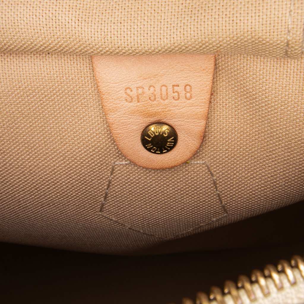 Louis Vuitton Damier Azur Speedy 30 - Side view