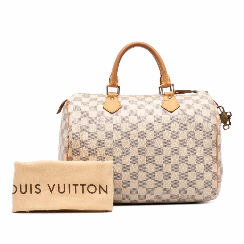 Louis Vuitton Damier Azur Speedy 30 - Image 12
