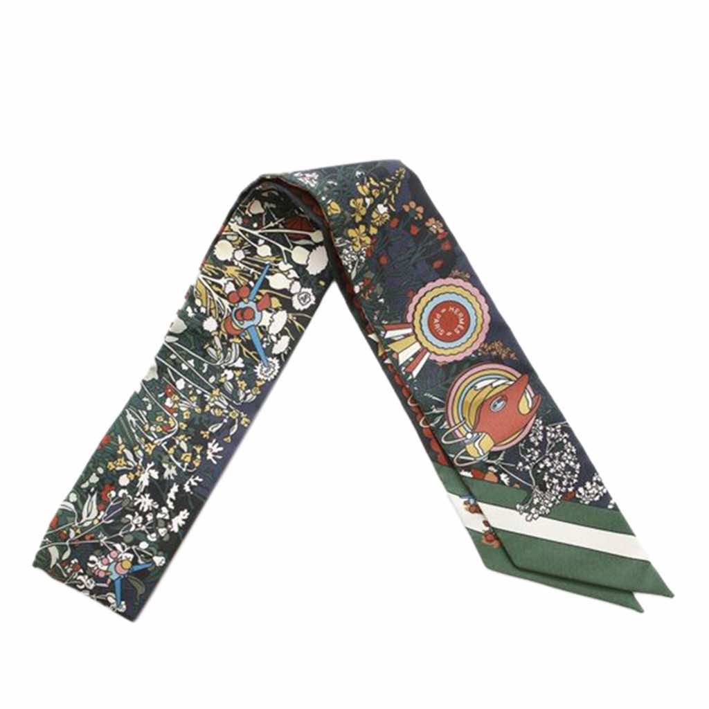 Hermès Pony Pit Stop Silk Twilly Scarf