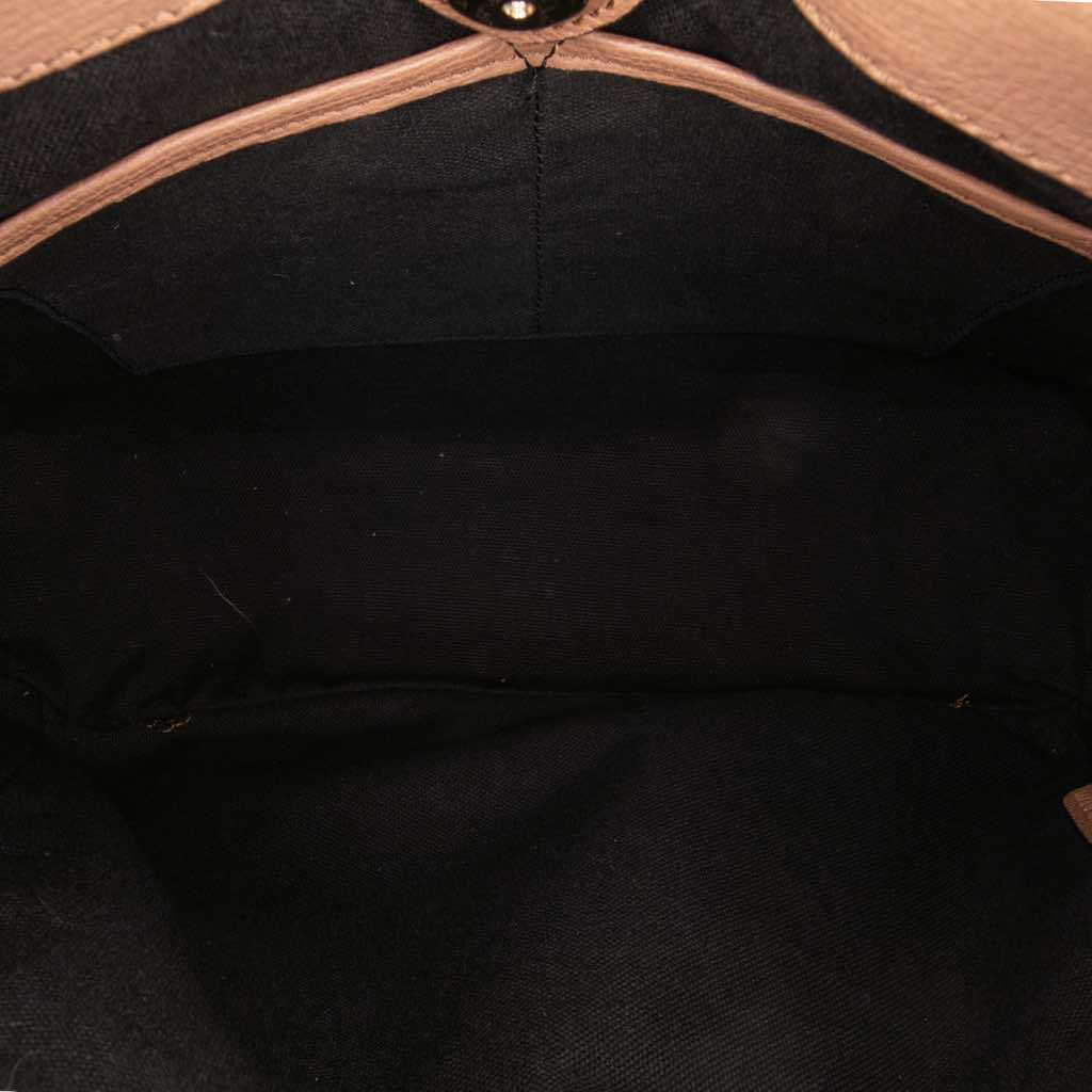 Burberry Medium Leather and House Check Banner Satchel - Detail 1