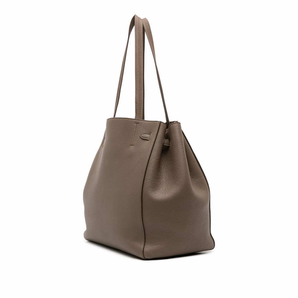 Celine Small Leather Phantom Cabas Tote - Back view