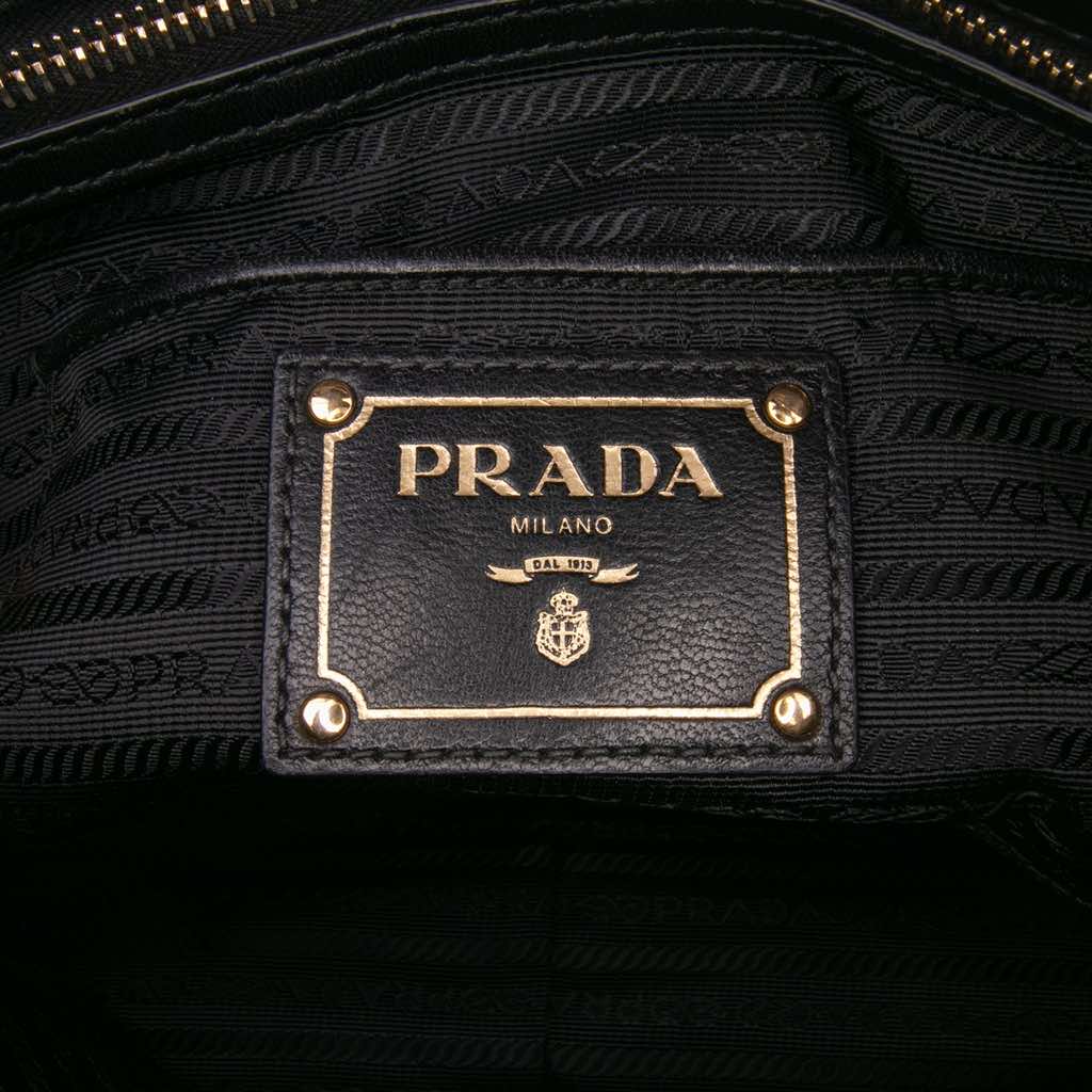 Prada Tessuto Gaufre Satchel - 5