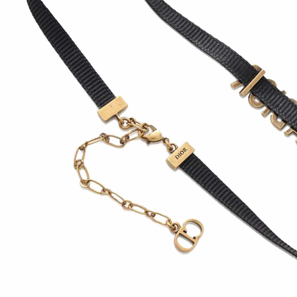 Dior Nylon Grosgrain Ribbon JAdior Choker Necklace - 4