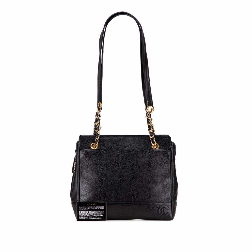 Chanel Triple CC Caviar Tote - Image 13