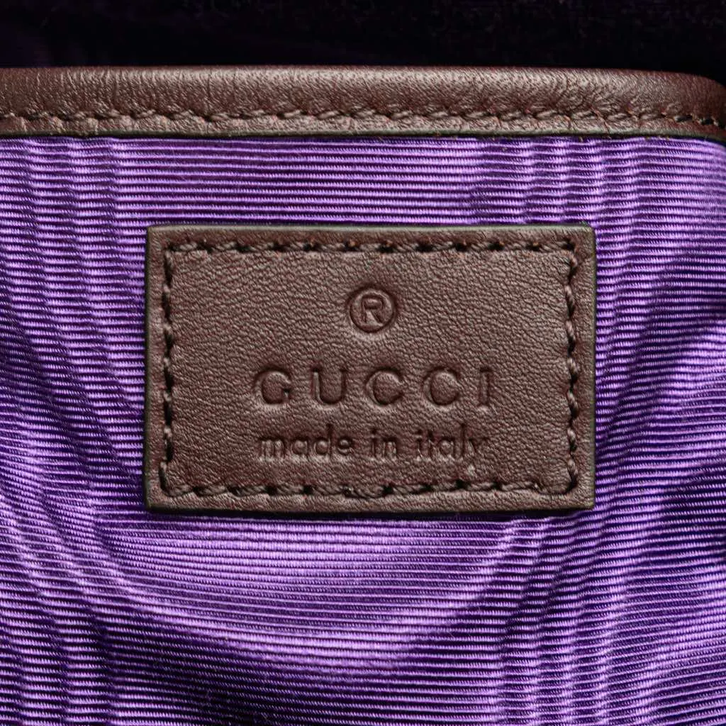 Gucci GG Supreme Ophidia Virgo Top Handle Bag Brown Canvas Good - Box View