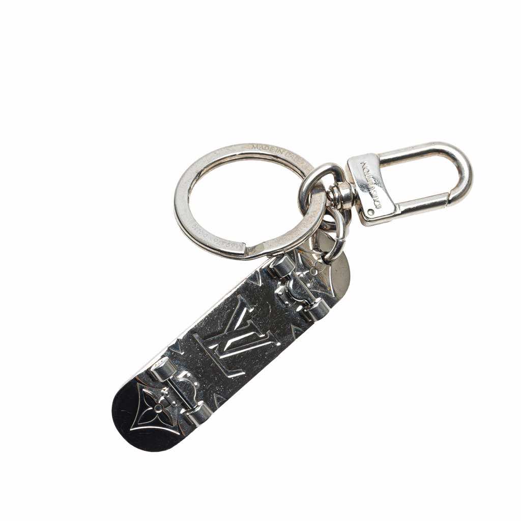 Louis Vuitton Monogram Eclipse Skateboard Bag Charm and Key Holder - Back view