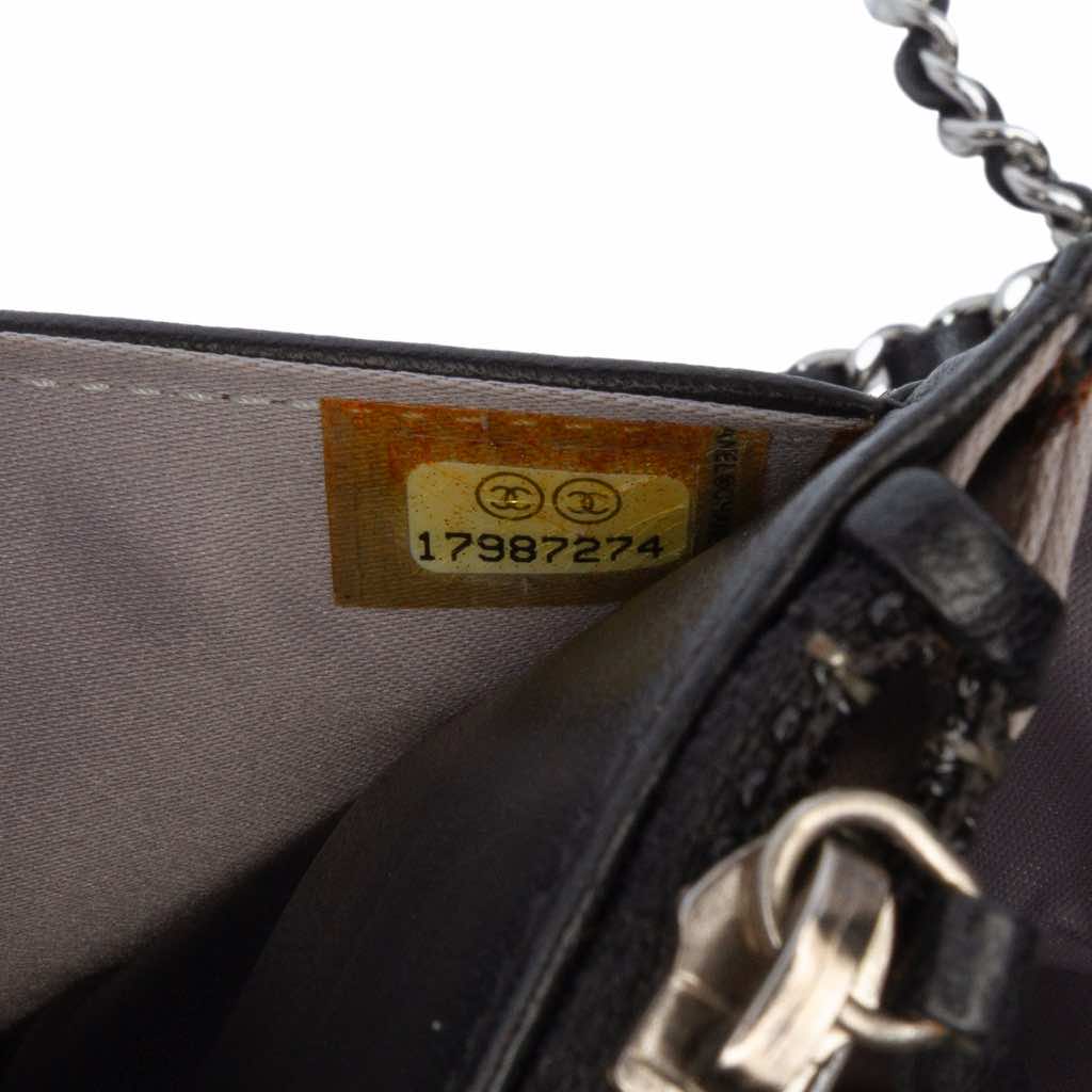 Chanel Camellia Embossed Lambskin Wallet On Chain - 5