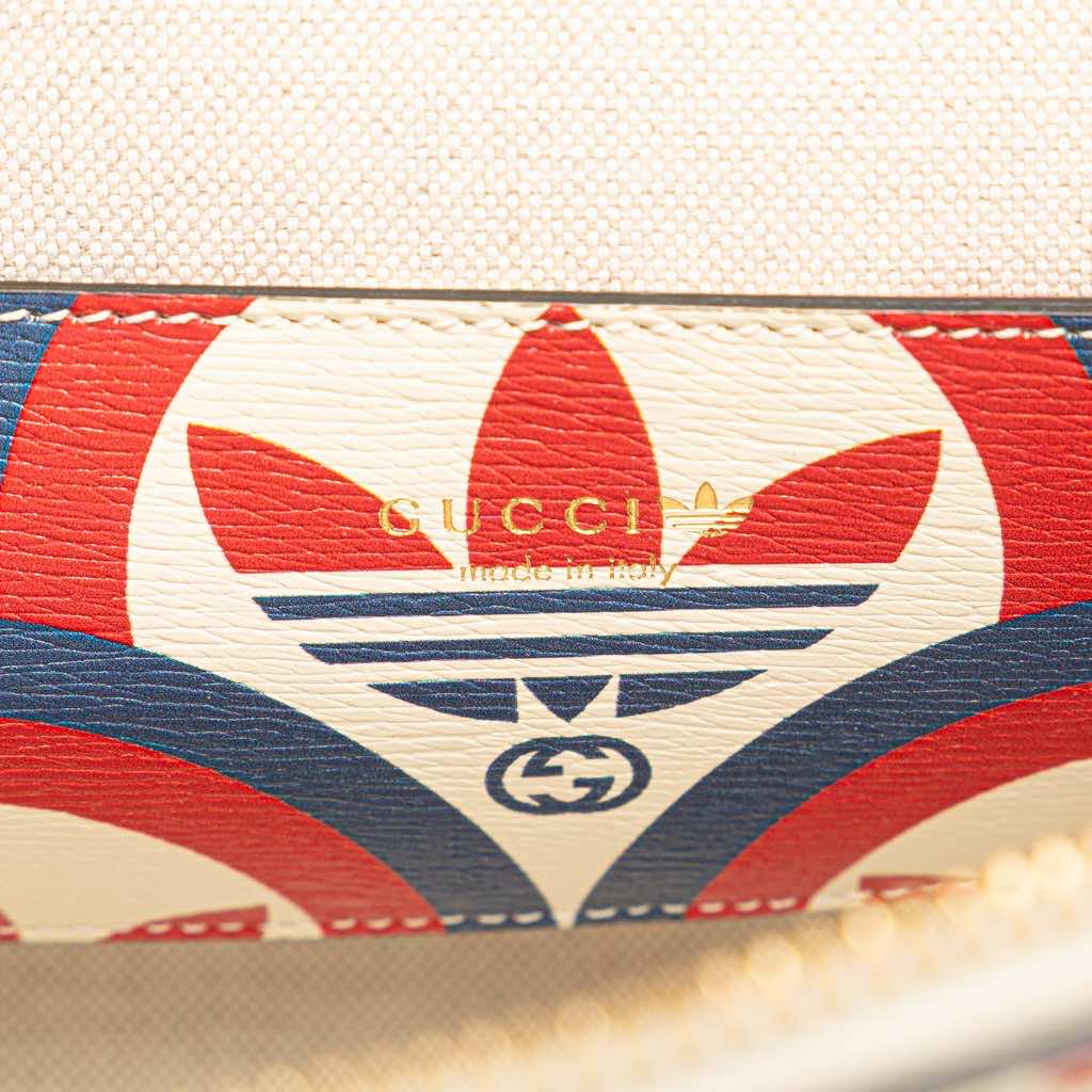 Gucci Adidas Mini Leather Horsebit 1955 Top Handle Bag - Side view
