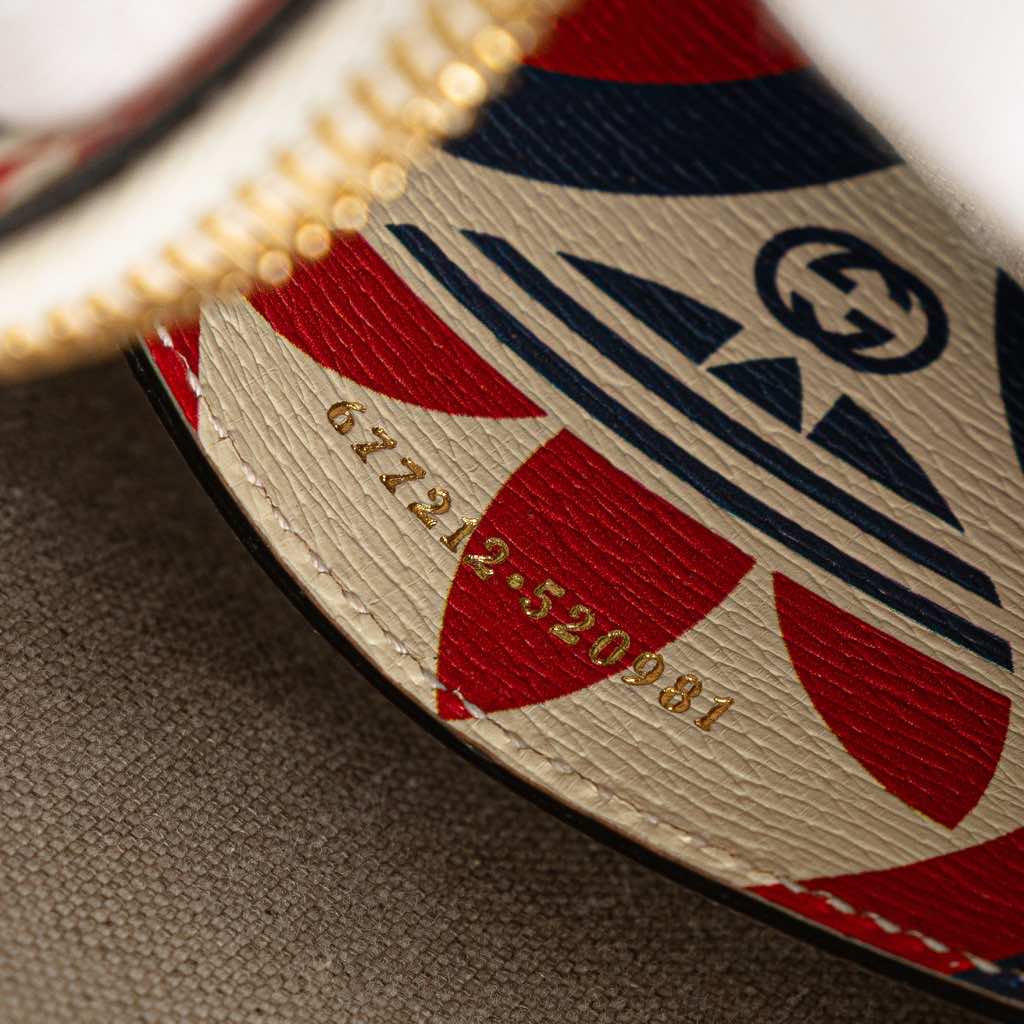 Gucci Adidas Mini Leather Horsebit 1955 Top Handle Bag - Detail 1