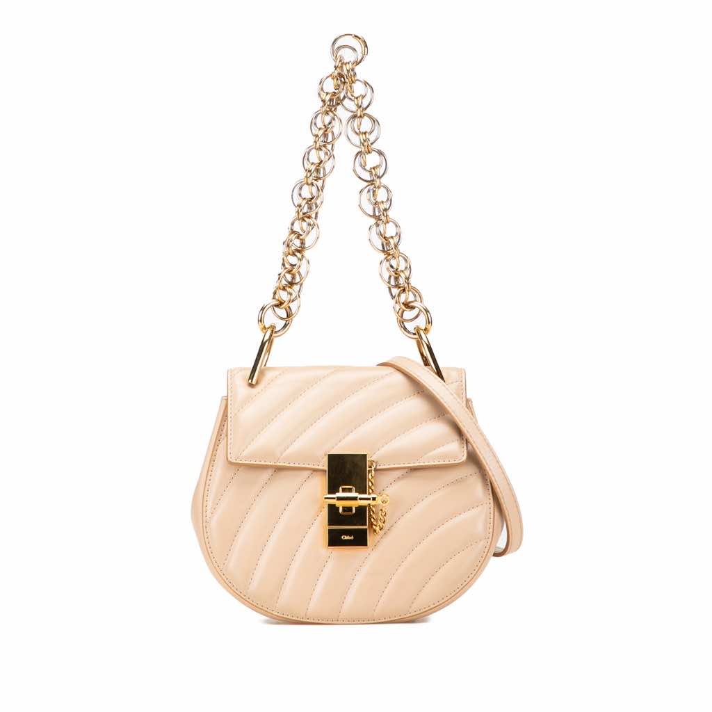 Chloé Mini Leather Drew Bijou Satchel