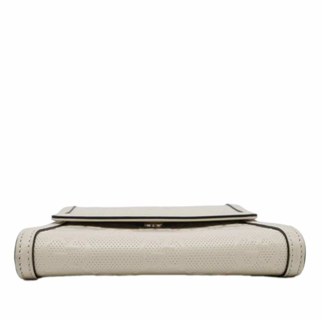 Gucci GG Embossed Flap Satchel - Image 6