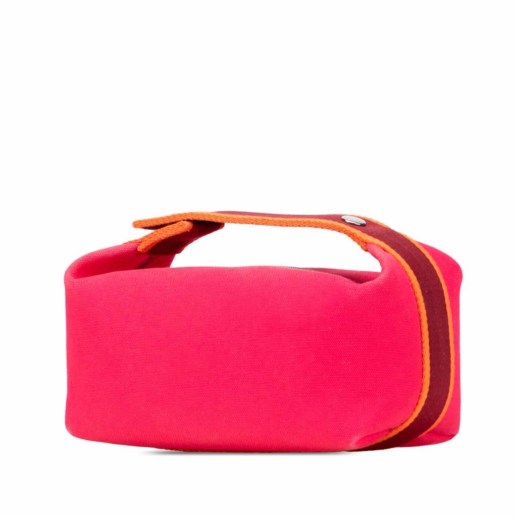 Hermès Small Canvas Bride A Brac Case - Back view