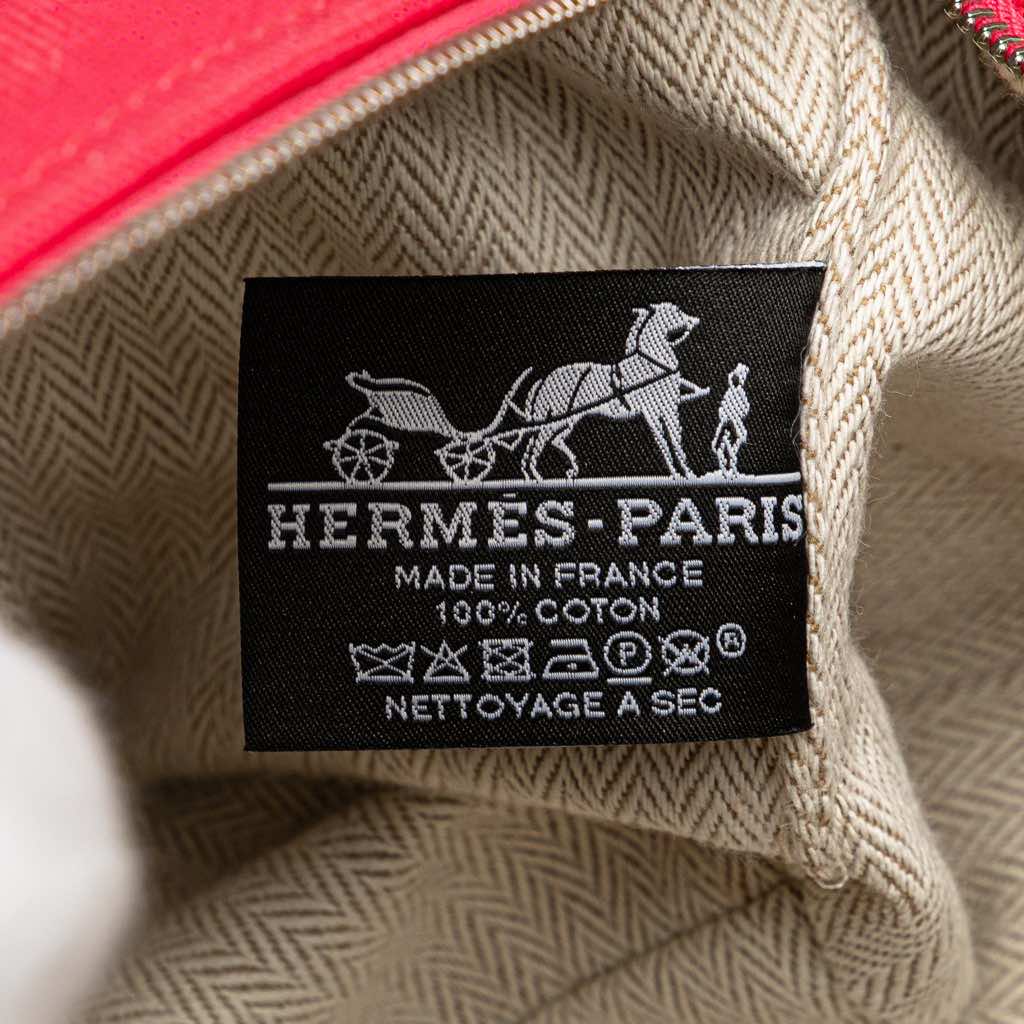 Hermès Small Canvas Bride A Brac Case - Side view