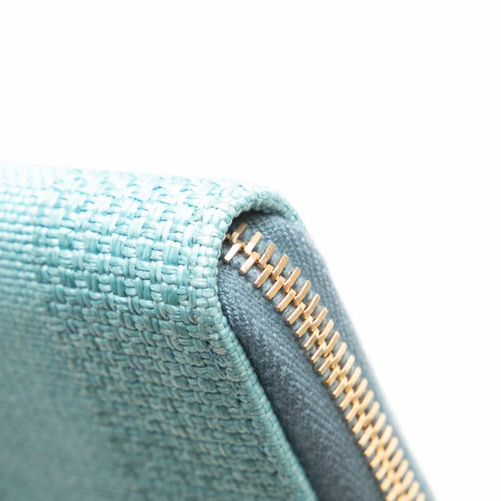 Chanel Tweed Deauville Continental Wallet - Image 11