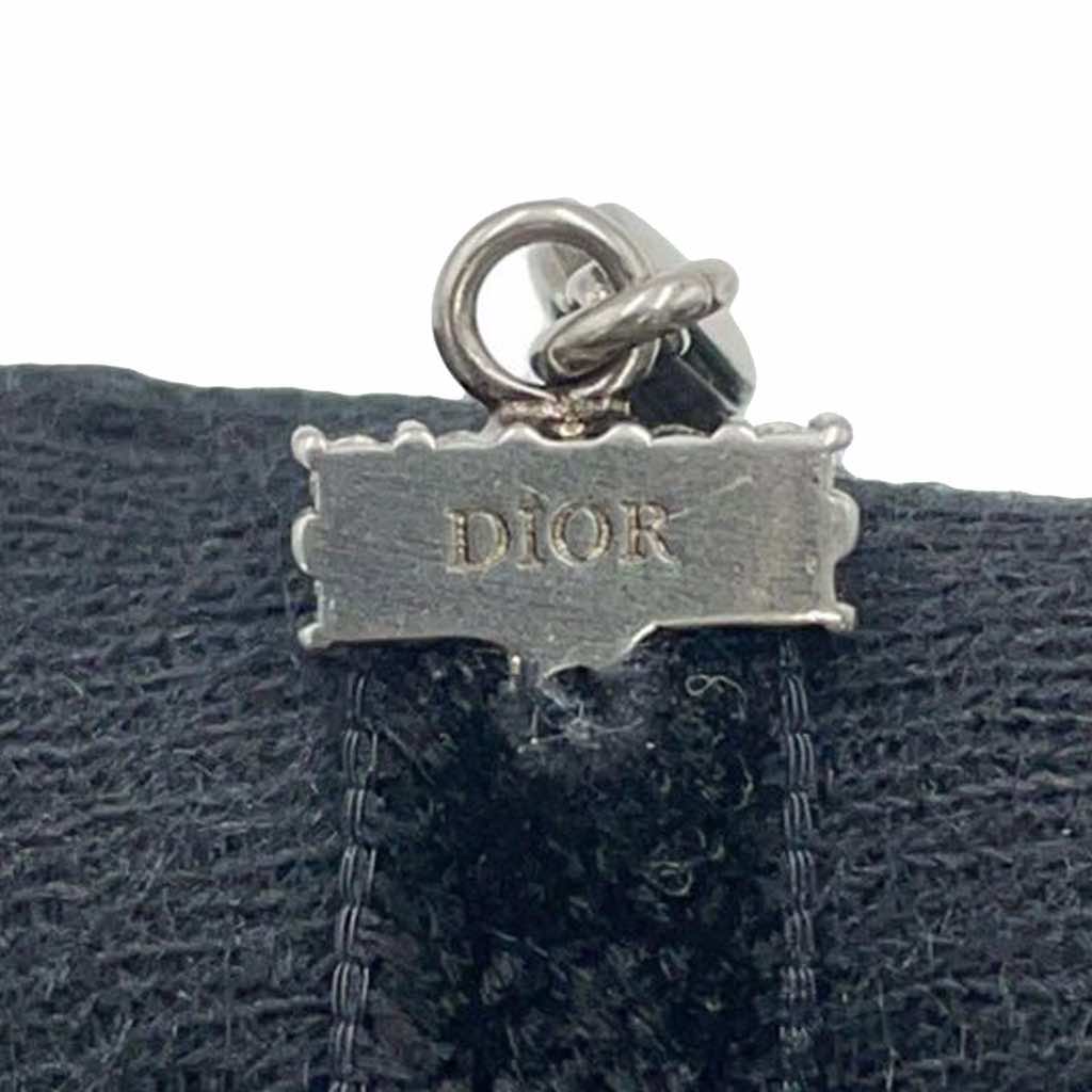 Dior Crystal and Velvet J Adior Choker Necklace - 3