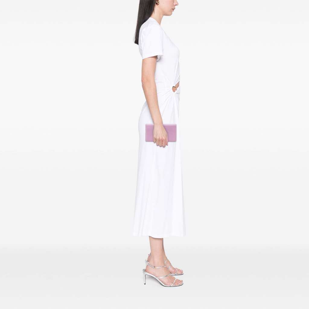 Chanel Grained Calfskin CC Button Yen Long Wallet - Image 13