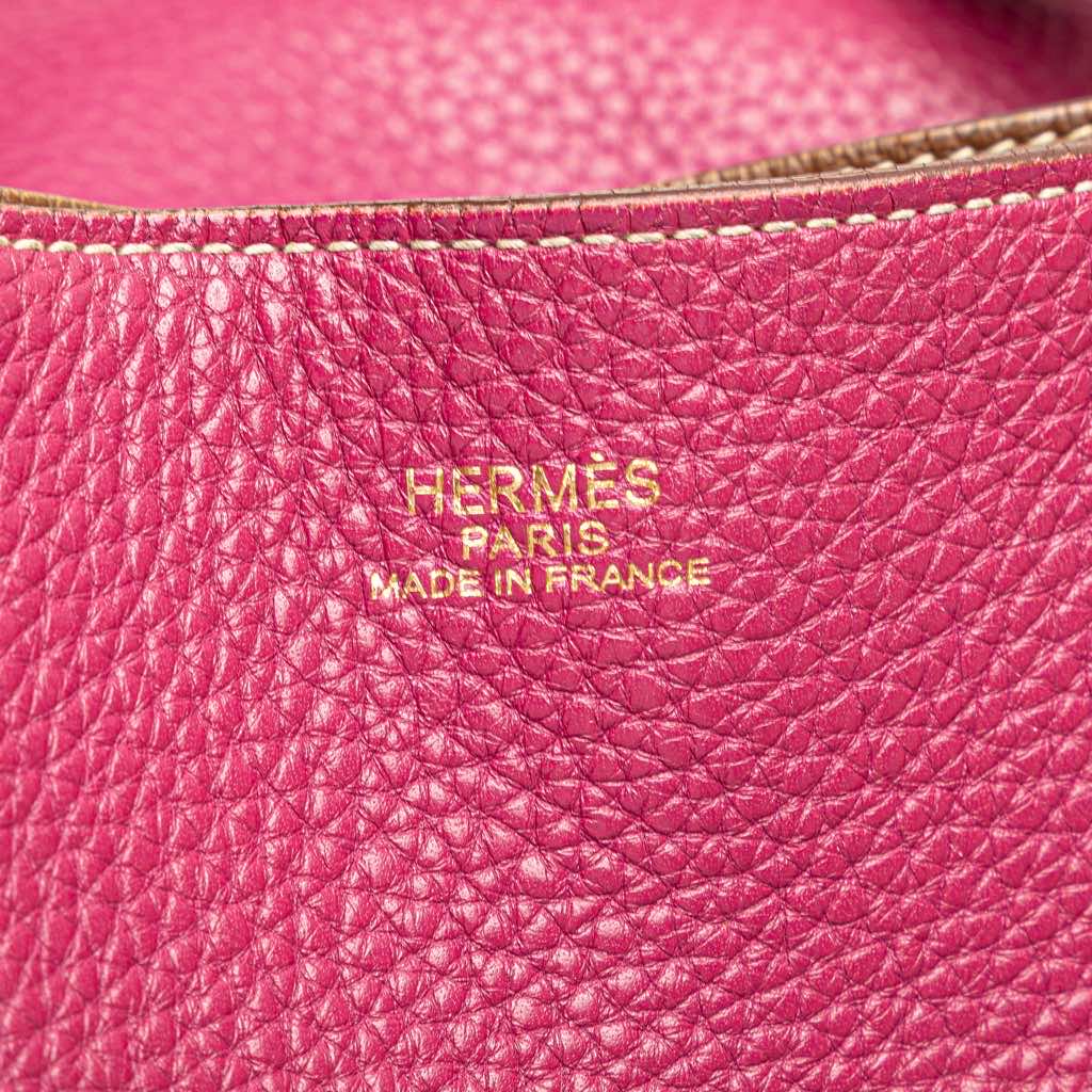 Hermès Clemence Double Sens 36 - Side view