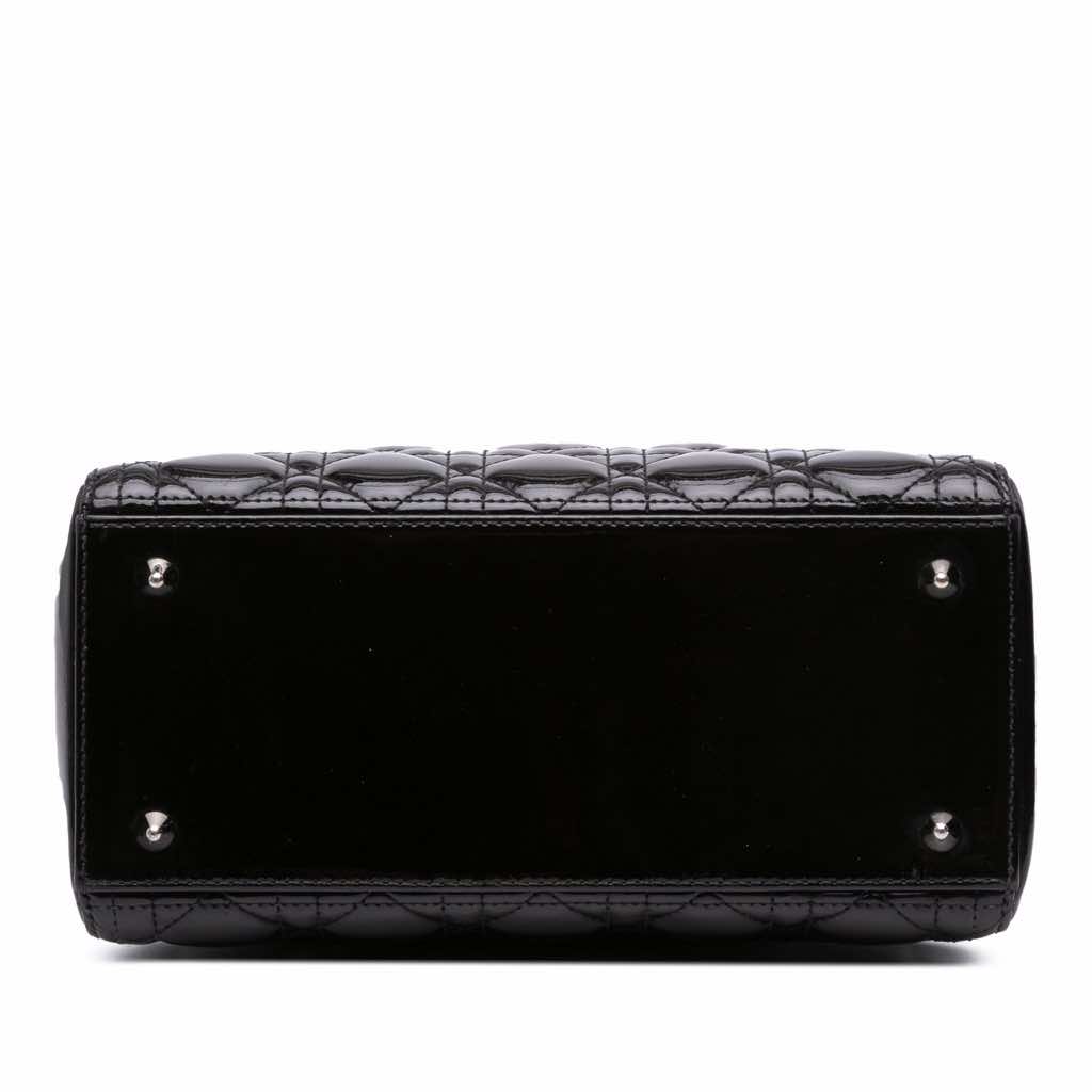 Dior Medium Patent Cannage Lady Dior - Image 6