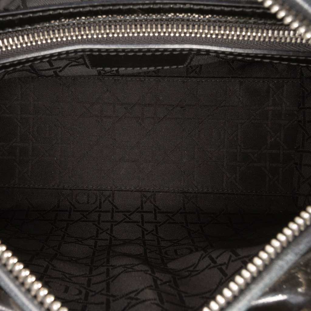 Dior Medium Patent Cannage Lady Dior - 4