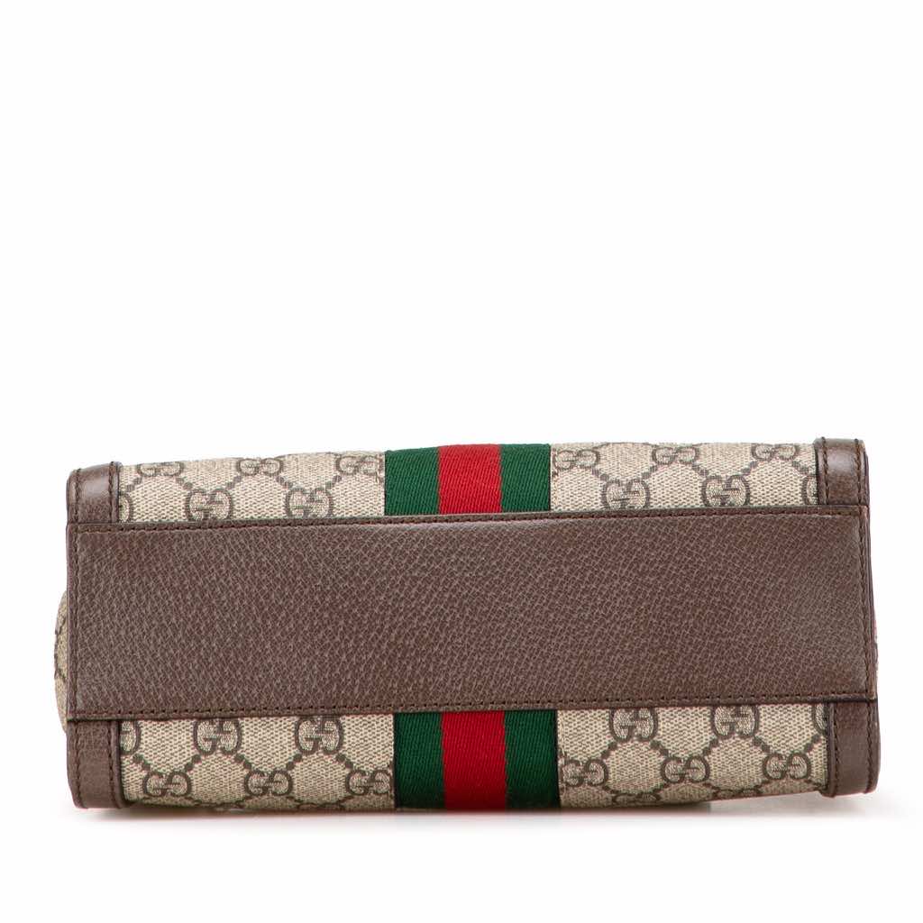 Gucci Small GG Supreme Ophidia Satchel - 3