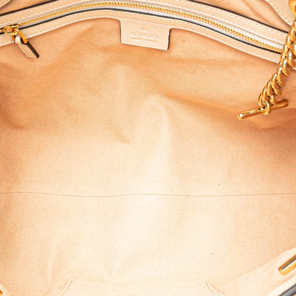 Gucci Large GG Supreme Padlock Tote - 4