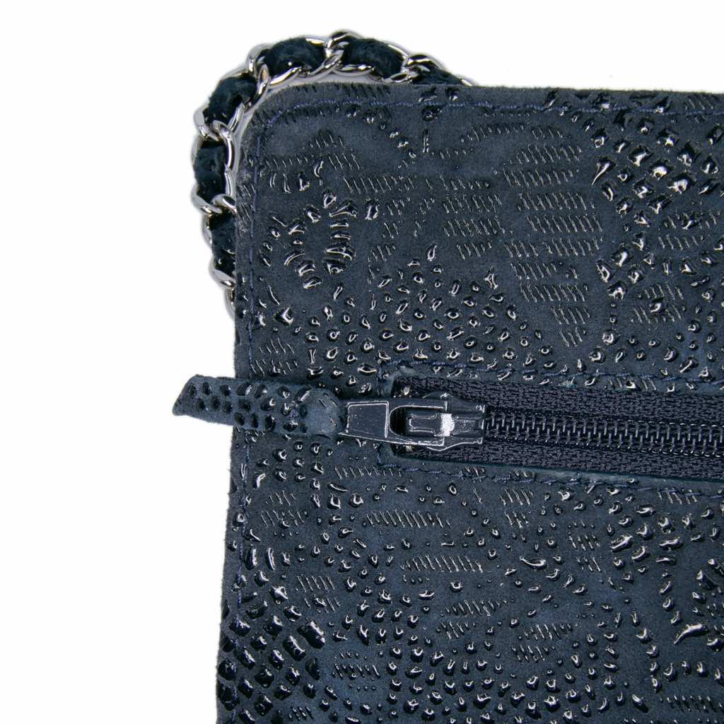 Chanel Lace Overlay Goatskin Wallet On Chain - Image 13