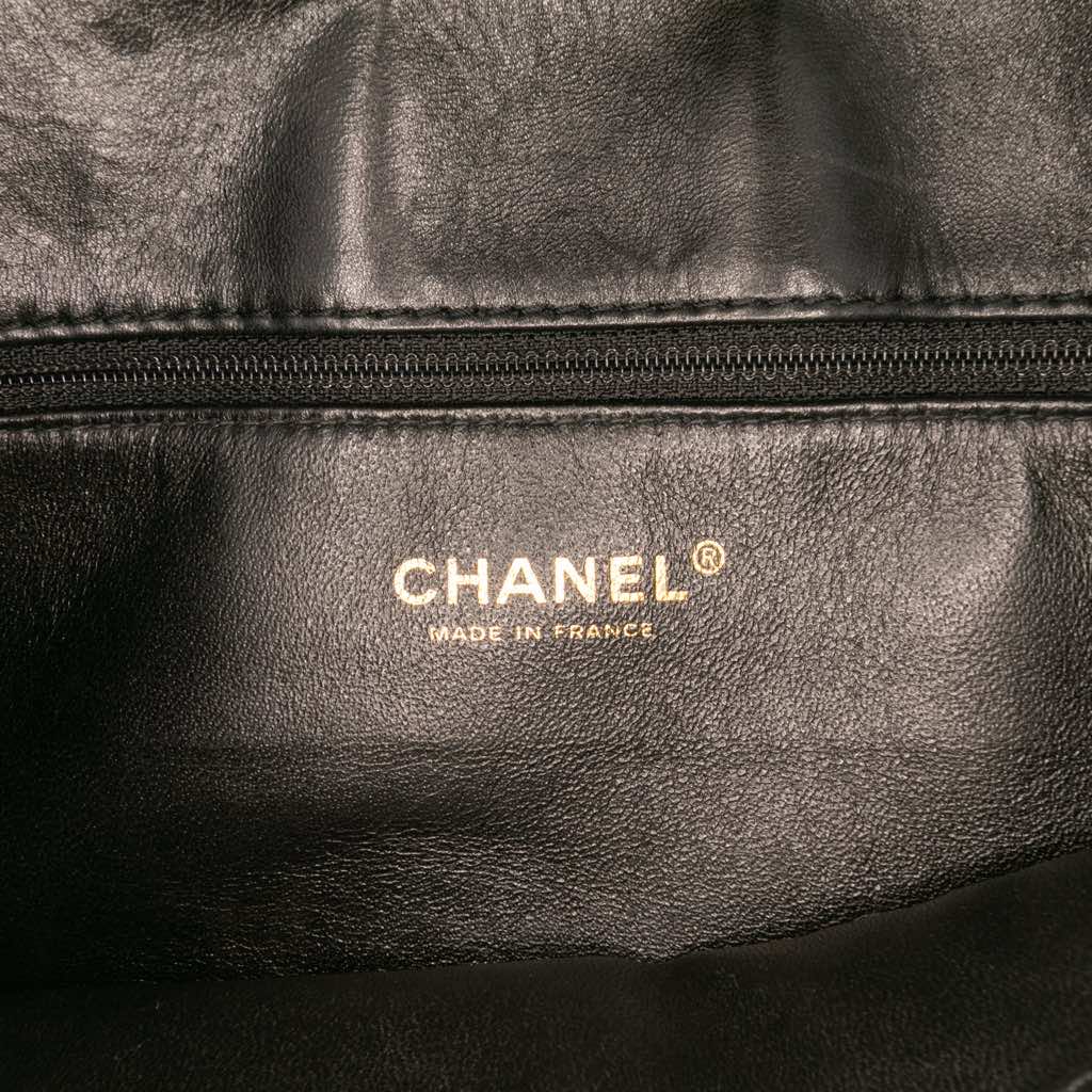 Chanel CC Quilted Lambskin Handbag - 5