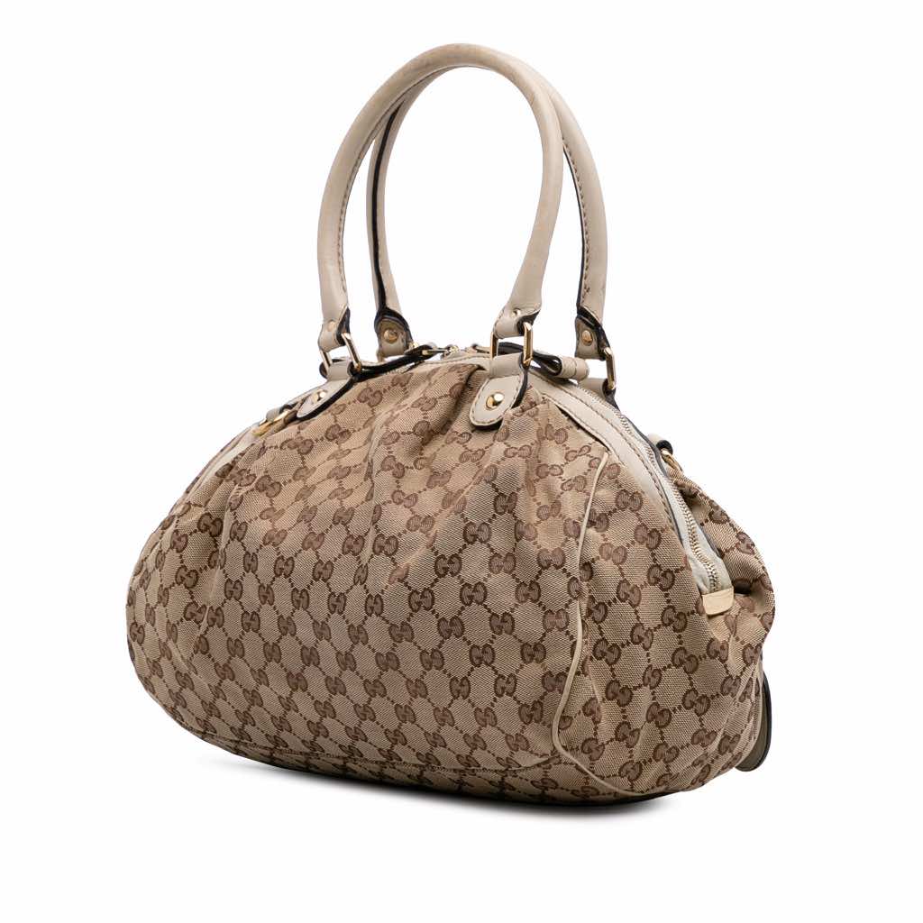 Gucci GG Canvas Sukey Satchel - 2
