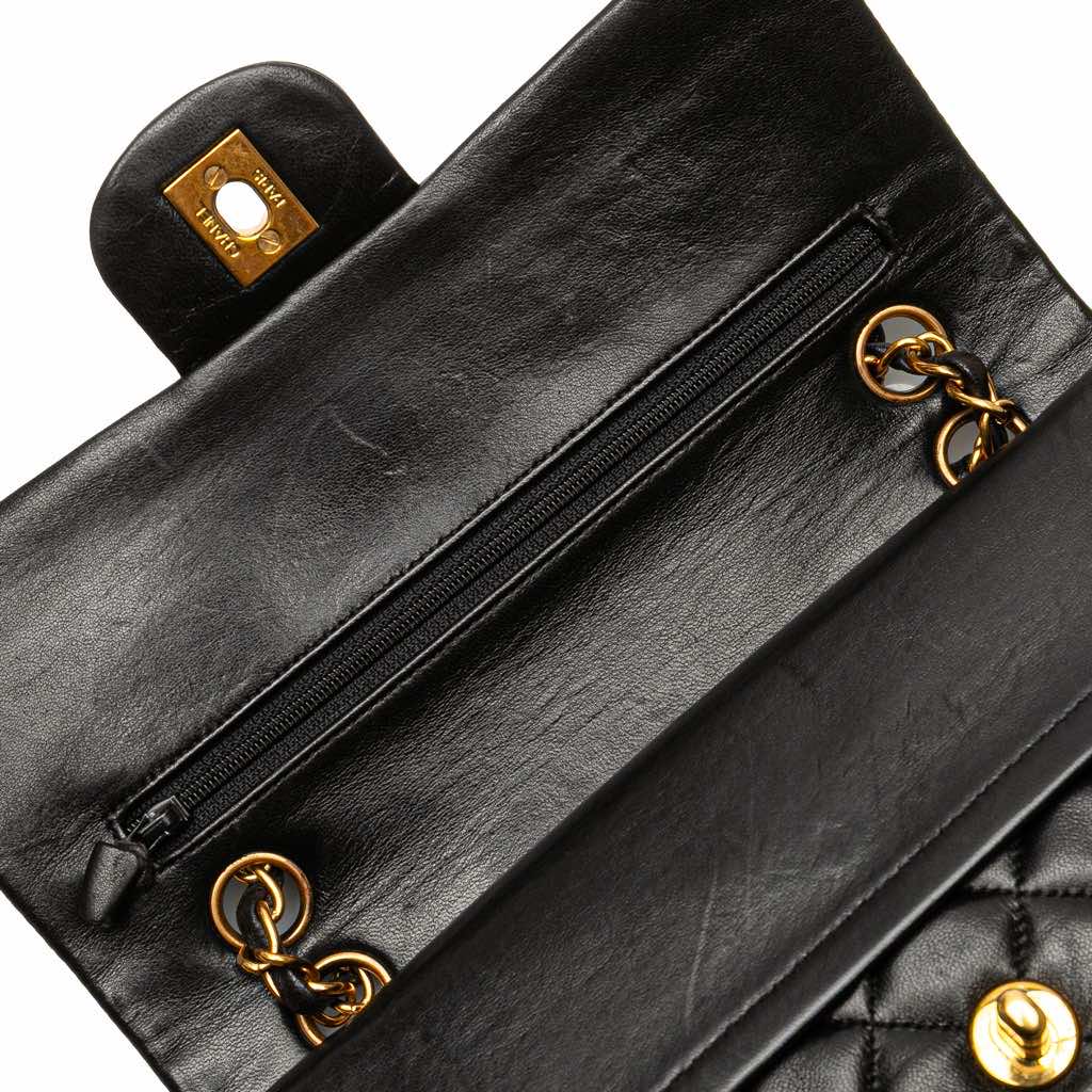 Chanel Small Classic Lambskin Double Flap - Image 11